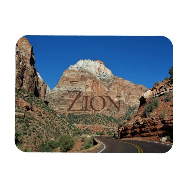 Zion National Park Utah Flexible Magnet (Horisontell)