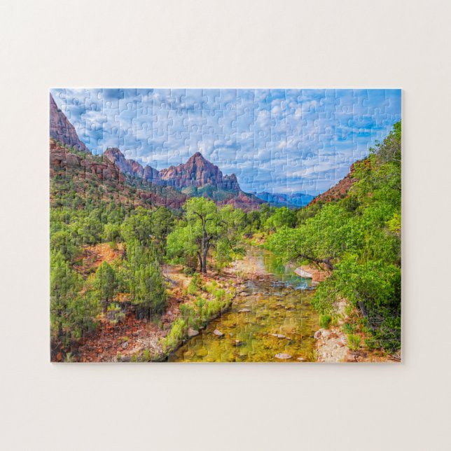 Zion National Park, Utah, Förenade Stater Pussel (Horisontell)