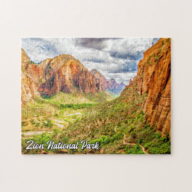 Zion National Park, Utah, Förenade Stater Pussel (Horisontell)