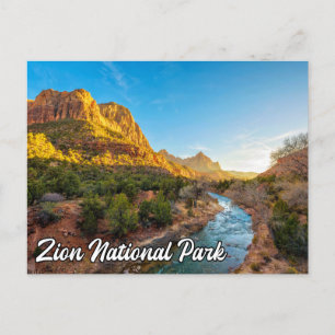 Zion National Park, Utah, Förenade Stater Vykort