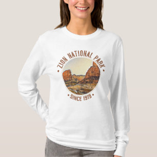 Zion National Park Utah Förenta staterna utomhus D T Shirt