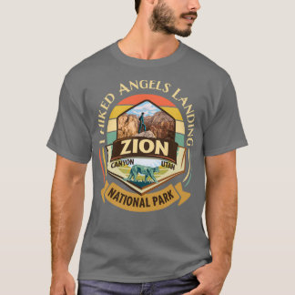 Zion National Park Utah I Hick Änglar Landings Re T Shirt