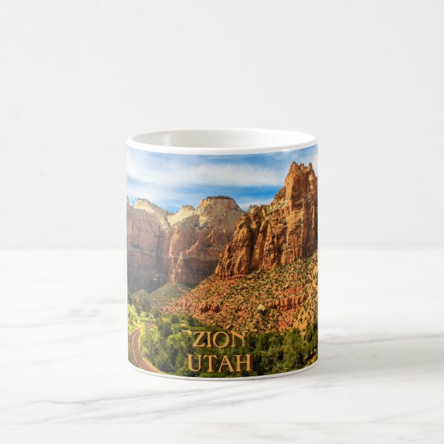 Zion National Park - Utah Kaffemugg (Center)