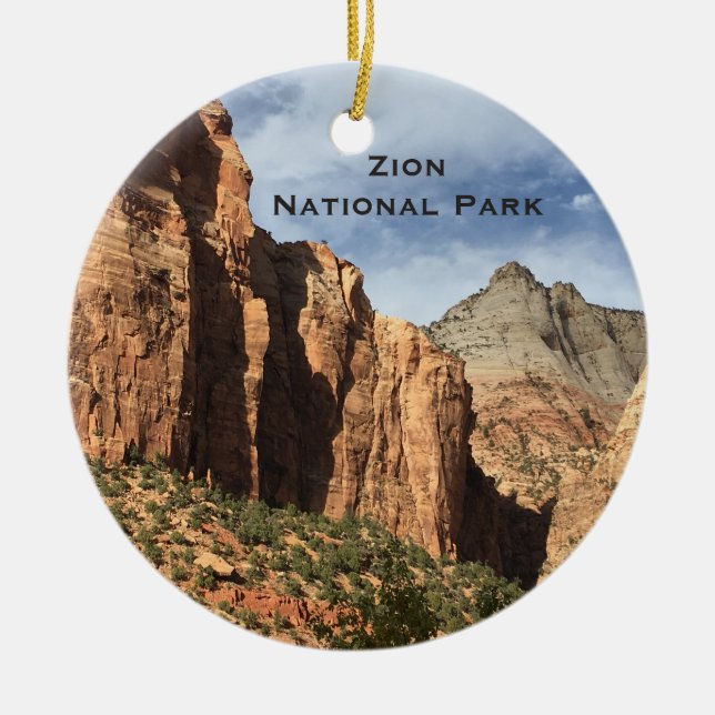 Zion National Park Utah Landcape Ornament (Framsidan)