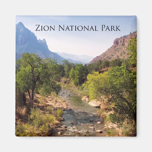 Zion National Park, Utah Magnet (Framsidan)