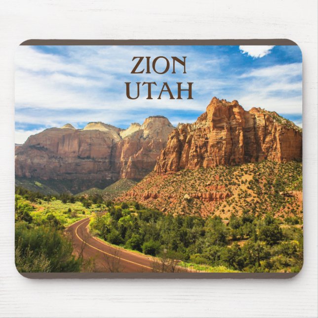 Zion National Park - Utah Musmatta (Framsidan)
