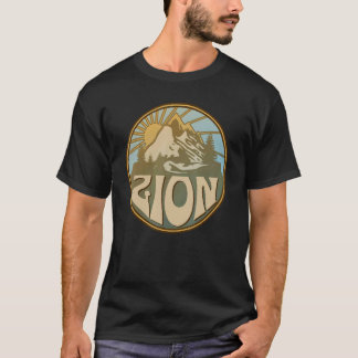 Zion National Park Utah Natur Berg Vandring Utomhu T Shirt