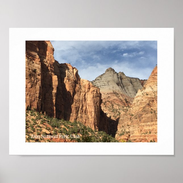Zion National Park, Utah Poster (Framsidan)
