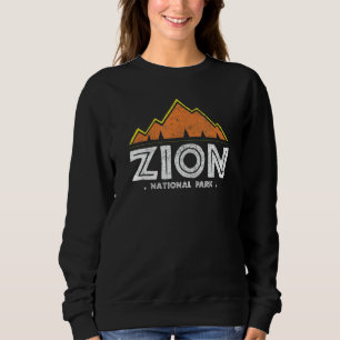 Zion National Park Utah Retro Vintage T Shirt