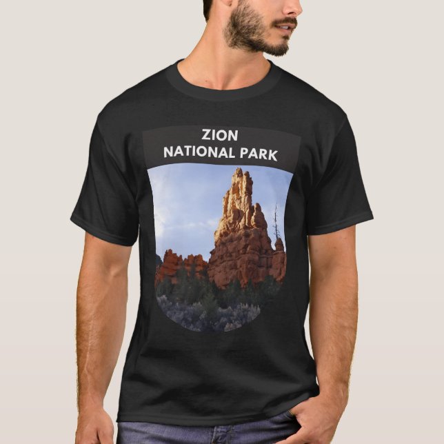Zion National Park - Utah T Shirt (Framsida)