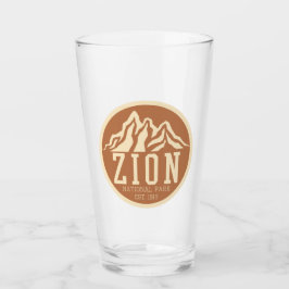 Zion National Park Utah USA Outdoor Retro Glaskopp