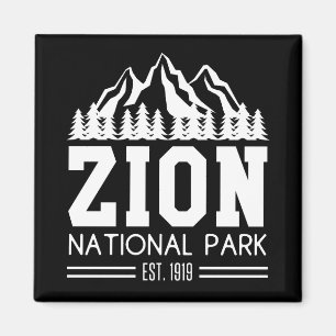 Zion National Park Utah USA, utomhusbruk Magnet