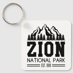 Zion National Park Utah USA, utomhusbruk Nyckelring