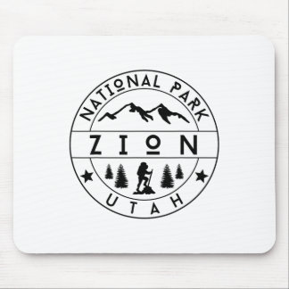 Zion National Park Utah vandrare natur vandring ut Musmatta