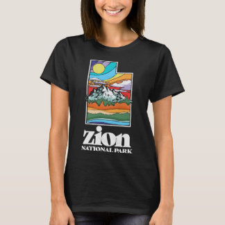 Zion National Park Utah Vintage Natur utomhus T Shirt