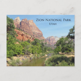 Zion National Park, Utah Vykort