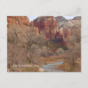 Zion National Park, Utah Vykort