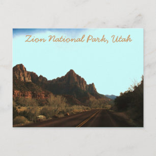 Zion National Park, Utah Vykort