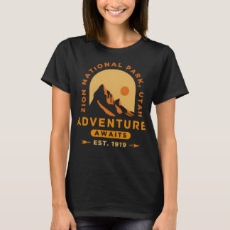 Zion National Park Virgin River Utah T Shirt