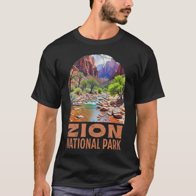Zion National T Shirt (Framsida)