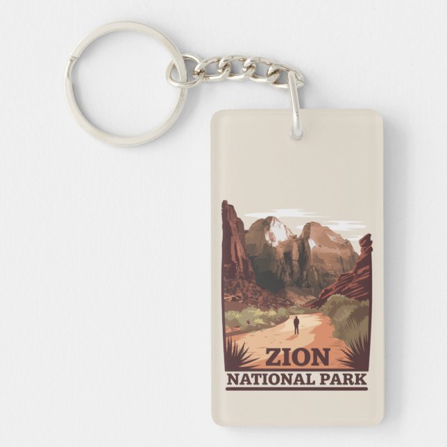 Zion nationalpark (Framsidan)