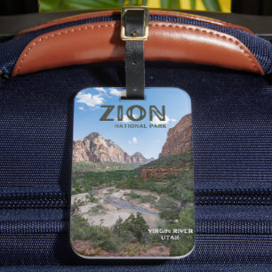 Zion nationalpark bagagebricka