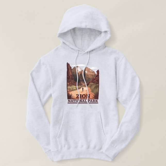 Zion nationalpark hoodie (Design framsida)