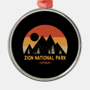 Zion nationalpark julgransprydnad metall