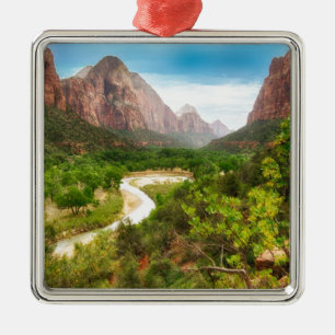 Zion nationalpark julgransprydnad metall