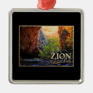 Zion nationalpark julgransprydnad metall