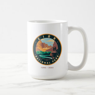 Zion nationalpark kaffemugg