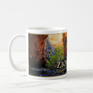 Zion nationalpark kaffemugg