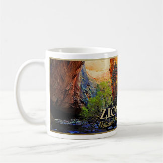 Zion nationalpark kaffemugg