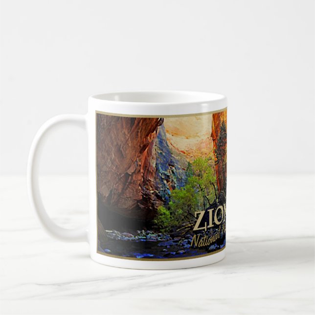 Zion nationalpark kaffemugg (Vänster)