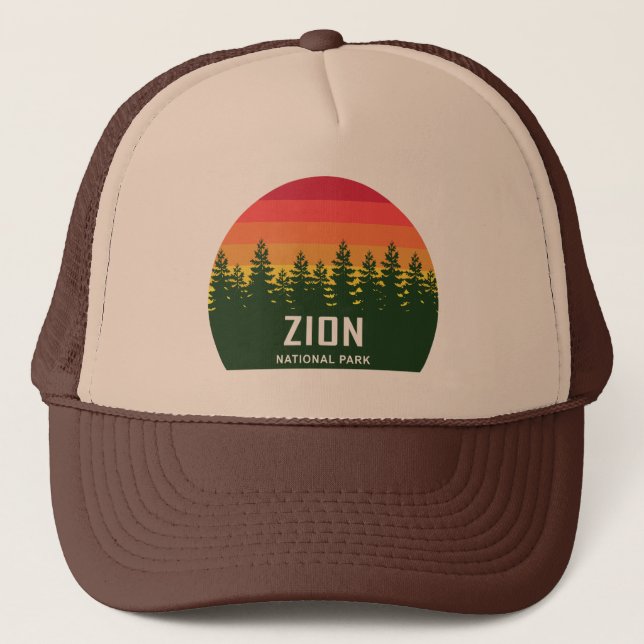 Zion nationalpark keps (Framsida)