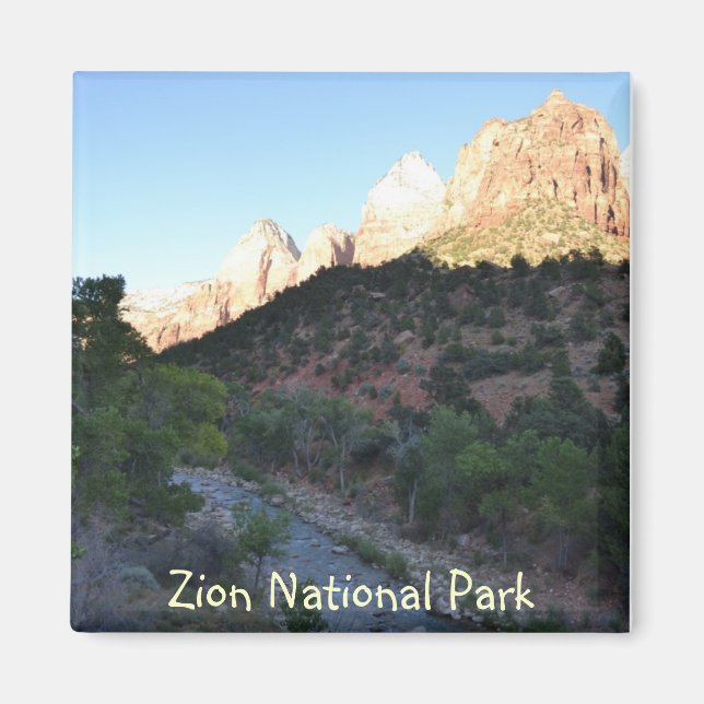 Zion nationalpark magnet (Framsidan)