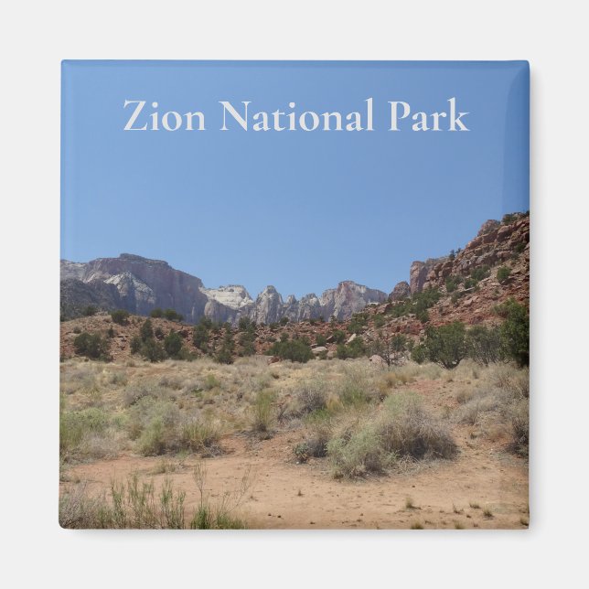 Zion nationalpark magnet (Framsidan)