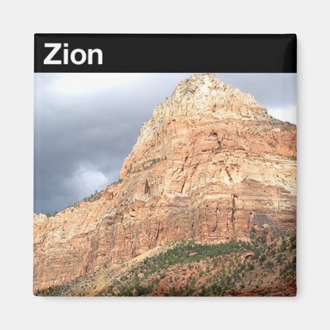 Zion nationalpark magnet (Framsidan)