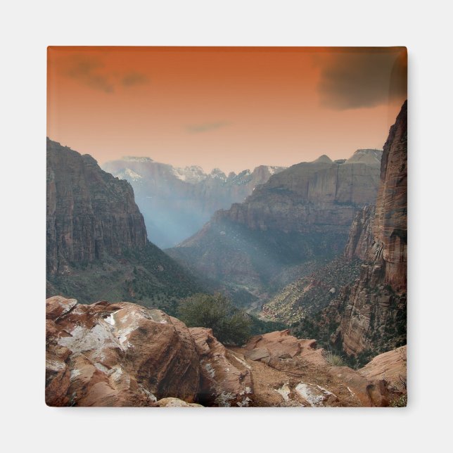 Zion nationalpark magnet (Framsidan)