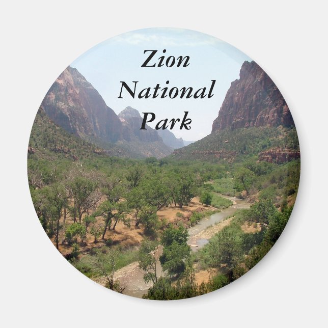 Zion nationalpark magnet (Framsidan)