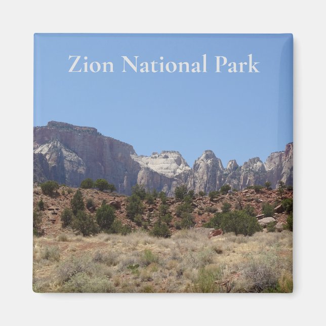 Zion nationalpark magnet (Framsidan)