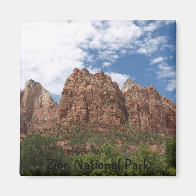 Zion nationalpark magnet (Framsidan)