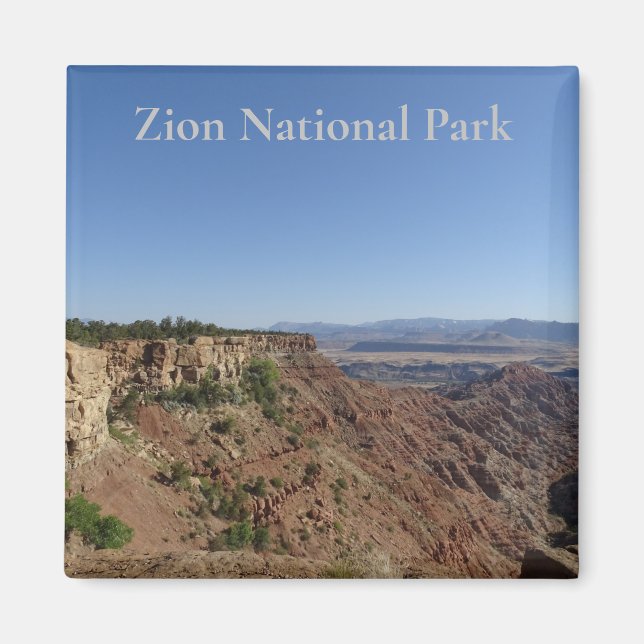 Zion nationalpark magnet (Framsidan)