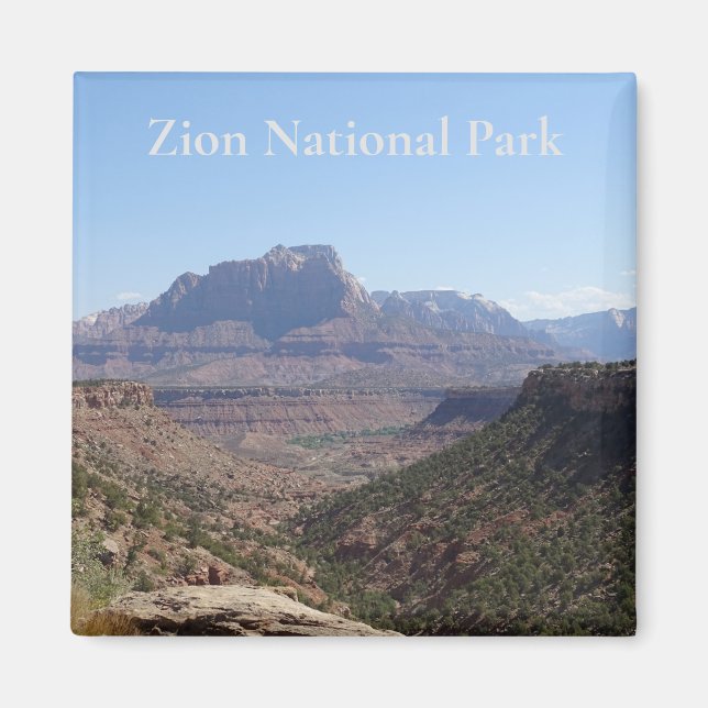 Zion nationalpark magnet (Framsidan)
