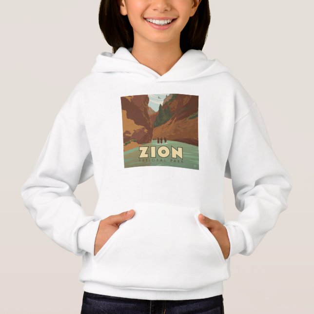 Zion nationalpark | Narrows T Shirt (Framsida)