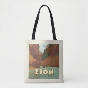Zion nationalpark Narrows Tygkasse