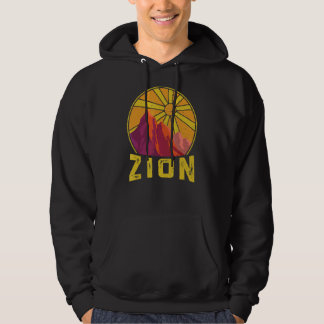 Zion nationalpark Natature Hiking Fläkt Hoodie