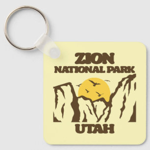 Zion nationalpark nyckelring