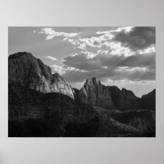 Zion nationalpark poster