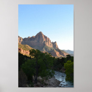 Zion nationalpark poster